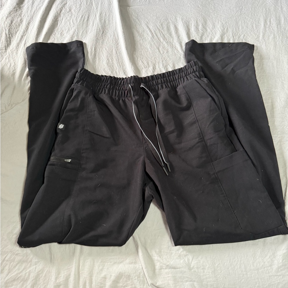 Jaanuu Black Straight Leg Pants